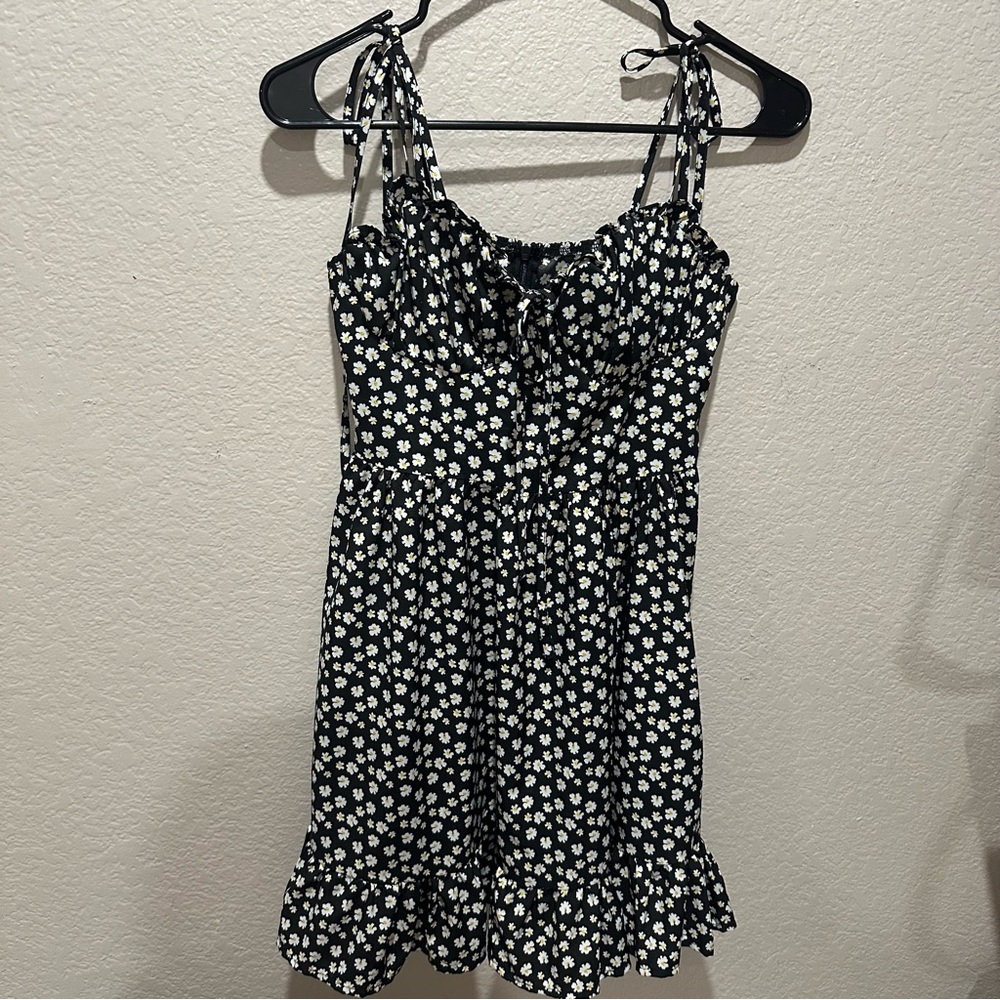 Womens dress flower daisy print size small